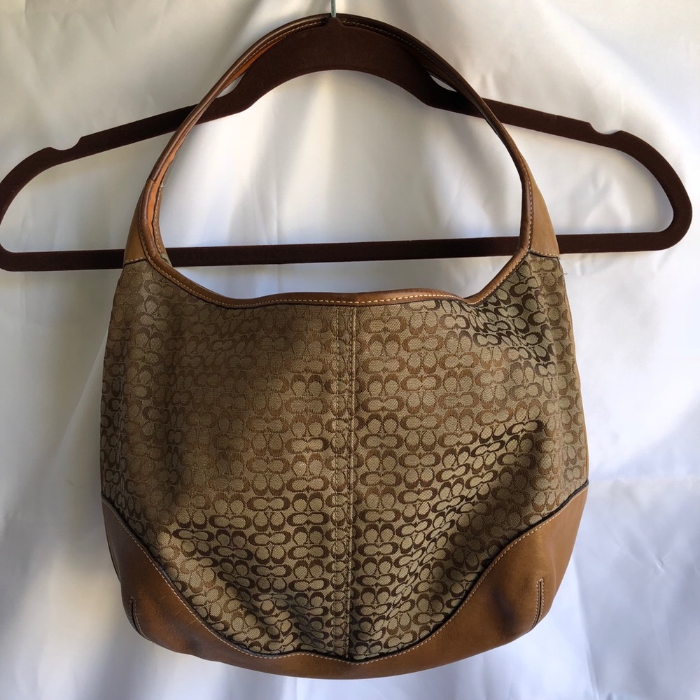 Coach brown purse